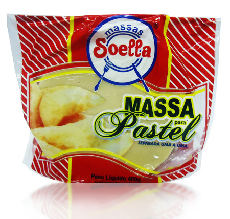 Massa redonda para pastel