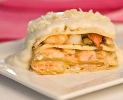 Lasanha de Salmão